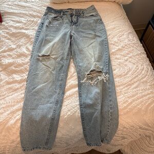 Wild Fable Light Blue Distressed Boyfriend Jeans